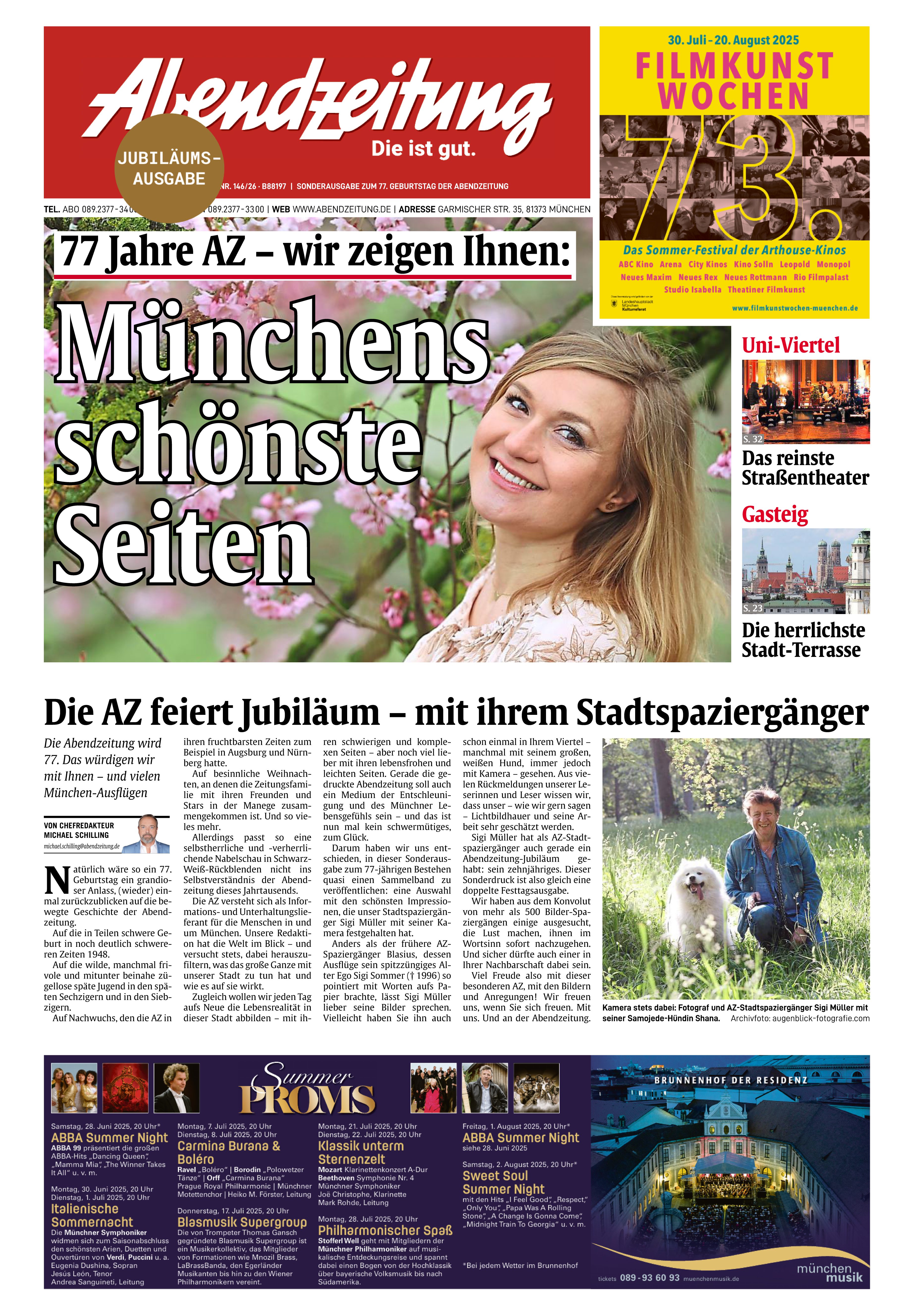 77-Jahre - Münchens schönste Seite